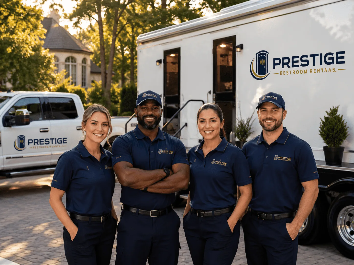 Trusted Luxury Portable Restrooms company in Memphis, TX